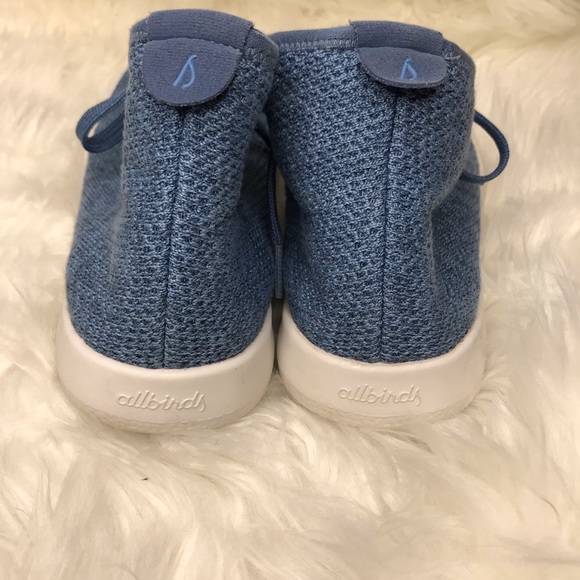 Allbirds Tree Topper High Top Sneakers blue Size 7 - Picture 4 of 9